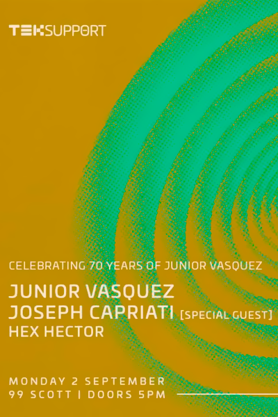 Teksupport: Junior Vasquez & Joseph Capriati